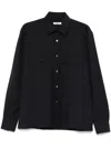 Eraldo Virgin Wool Shirt In Black