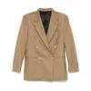 Eraldo Wool Blazer In Neutral