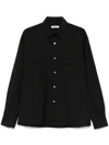Eraldo Virgin Wool Shirt In Black