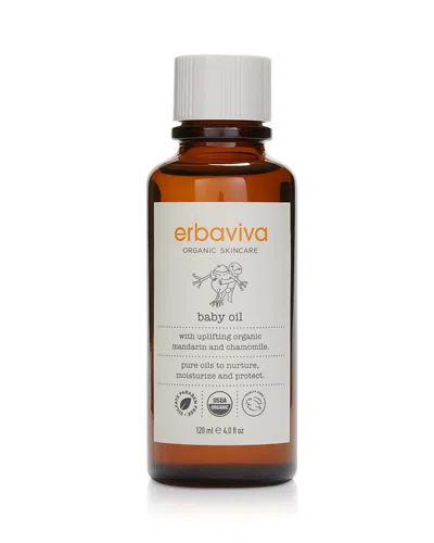 Erbaviva Baby Oil 4 Oz.