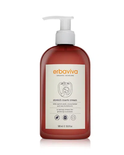 Erbaviva Stretch Mark Cream 16 Oz. In Transparent