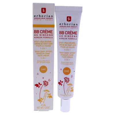 Erborian Bb Creme Au Ginseng Spf 20 - Dore By  For Women - 1.5 oz Makeup In Sand