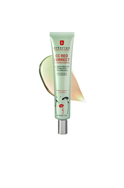 Erborian Cc Red Correct Green Color Corrector Spf 25 In N,a