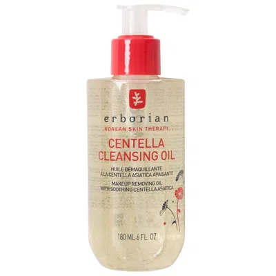 Erborian Centella Cleansing Oil, Gentle Face & Eye Makeup Remover With Centella Asiatica 6 Oz/180 ml