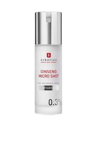 Erborian Ginseng Micro Shot Advanced 0.3% Skin-refining Serum With Korean Ginseng And Collagen In N,a
