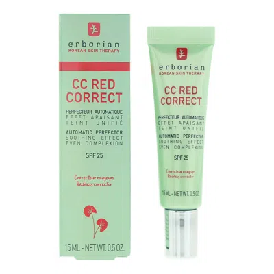 Erborian Ladies Cc Red Correct Spf 25 Corrective Cream 0.5 oz Skin Care 8809255783780