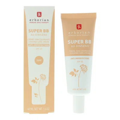 Erborian Ladies Super Bb Anti Imperfections Dore Covering Cream 1.3 oz Skin Care 8809255787153