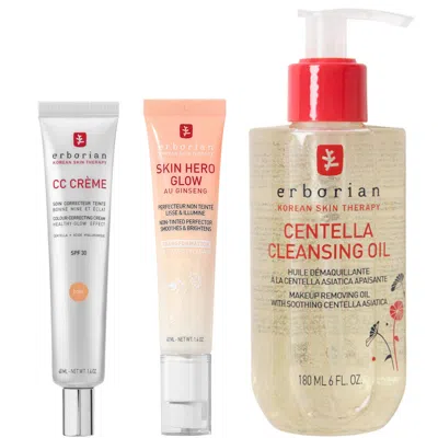 Erborian Mirror Skin Routine Trio (various Shades) - Dore In Gold