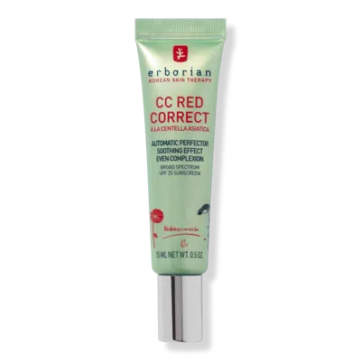 Erborian Travel Size Cc Red Correct Green Color Corrector Spf25