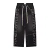 Ercole Studio Chained Denim Jeans Black In Black