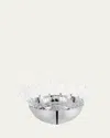 Ercuis Champagne Flute Glasses And Bucket, Set Of 12