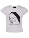 Erd - Enfants Riches Deprimes Nun Assemblage Baby Tee In White