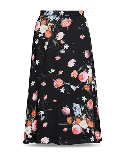 Erdem A-line Midi Skirt In Black