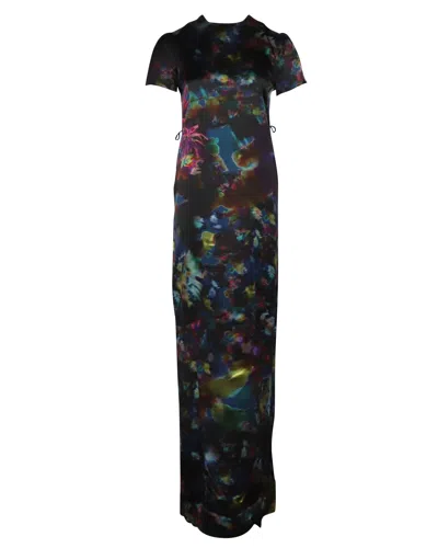 Erdem Aurelia Printed Silk Maxi Dress In Multicolor Silk