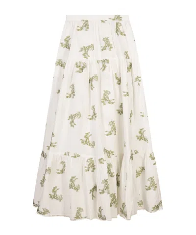 ERDEM BACK ZIP SKIRT