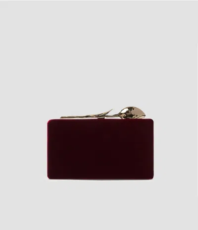 Erdem Bloom Minaudière In Purple