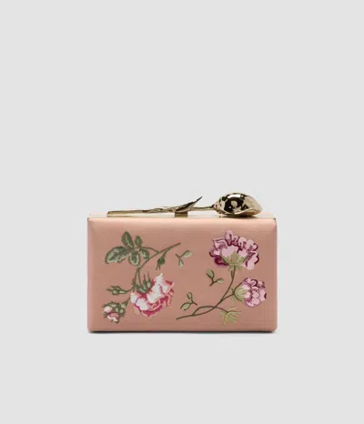 Erdem Bloom Minaudière In Pink