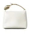 Erdem Womens Porcelain Bloom Mini Leather Top Handle Bag In White