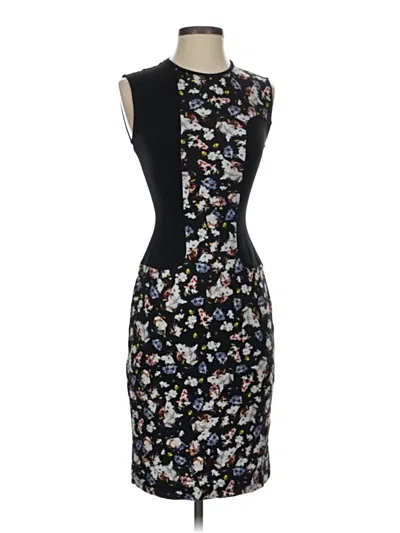 Pre-owned Erdem Cocktail Dress In Black