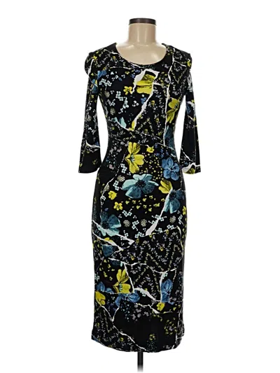 Pre-owned Erdem Cocktail Dress In Black