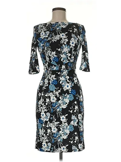 Pre-owned Erdem Cocktail Dress In Black