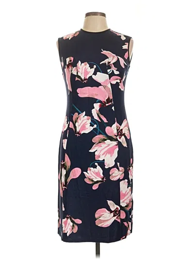 Pre-owned Erdem Cocktail Dress In Blue