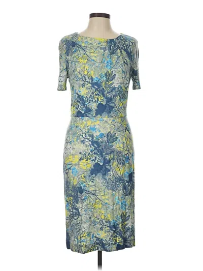 Pre-owned Erdem Cocktail Dress In Blue