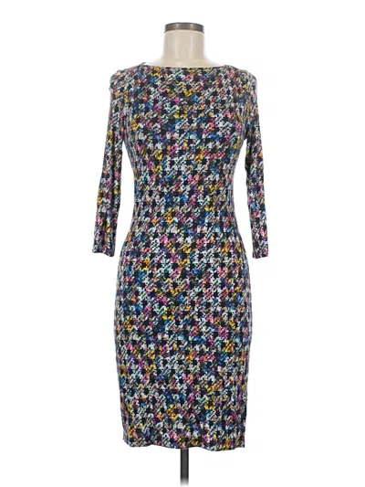 Pre-owned Erdem Cocktail Dress In Gray