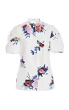 Erdem Cotton Shirt In White