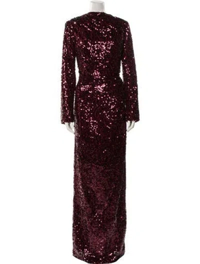 Pre-owned Erdem Cowl Neck Long Dress W/ Tags