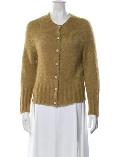 Pre-owned Erdem Crew Neck Sweater In Green