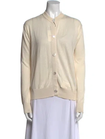 Pre-owned Erdem Crew Neck Sweater W/ Tags In Neutral