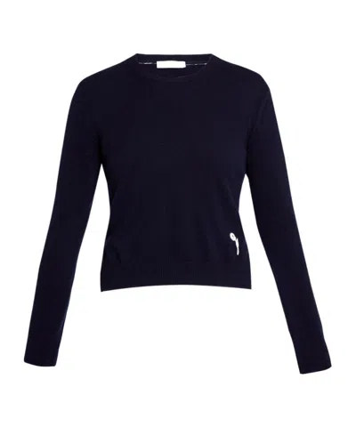 Erdem Crew-neck Cardigan In Black