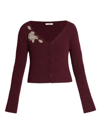 ERDEM CROPPED CARDIGAN