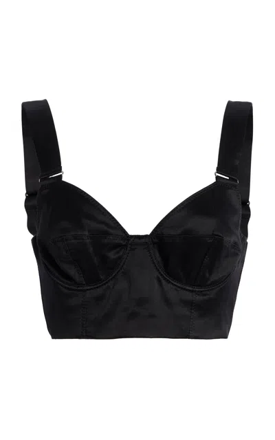 Erdem Black Aubrie Bustier