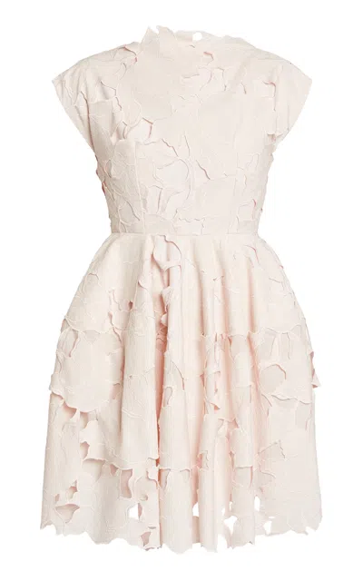 Erdem Cutout Cotton-blend Mini Dress
