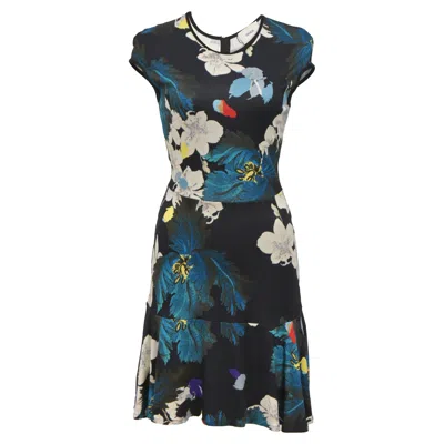 Erdem Darlina Ohana Orchid Printed Dress In Floral Print Viscose In Multi