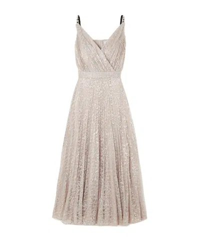 Erdem Dorinda Dress In Brown