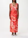ERDEM DRESS ERDEM WOMAN COLOR CORAL,428059017