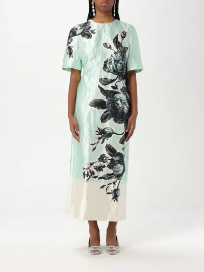 ERDEM DRESS ERDEM WOMAN COLOR MINT,428060077