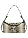 Erdem East West Bloom Shoulder Bag In Neutral