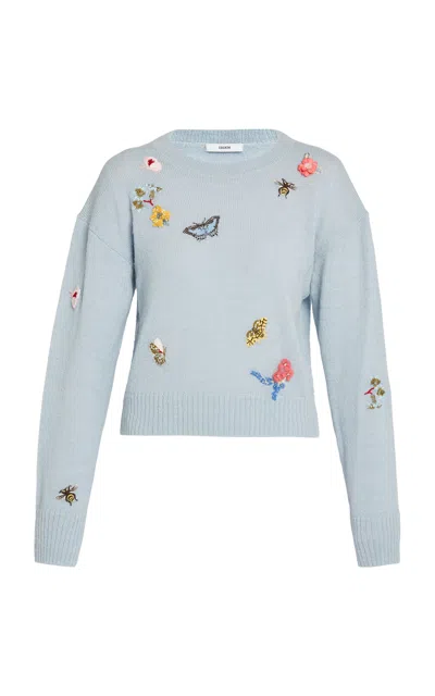 Erdem Embellished Alpaca-blend Sweater