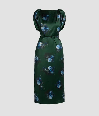 Erdem Duchess Midi Pencil Dress In Black