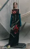 Erdem Floral Gown In Multi