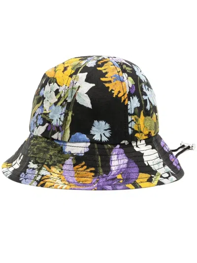 Erdem Black Cedric Bucket Hat