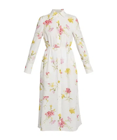 ERDEM FLORAL SHIRT DRESS