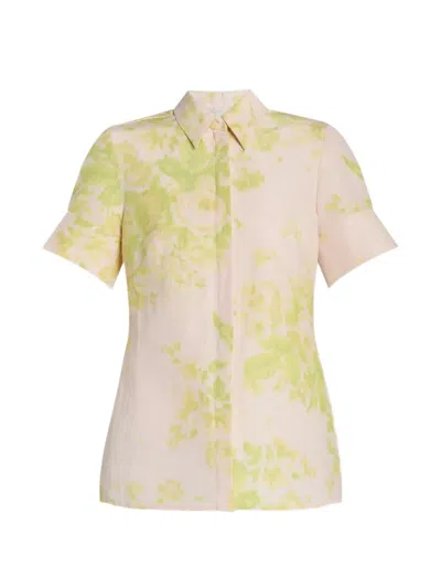 Erdem Floral-print Shirt In Multi