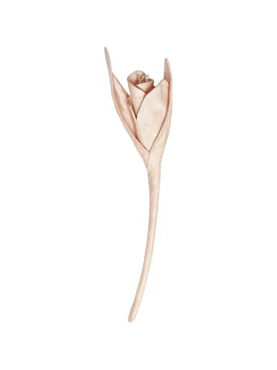 Erdem Flower Brooch In Purple