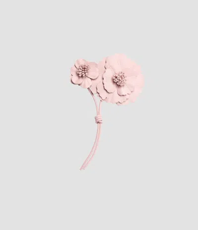 Erdem Flower Leather Brooch