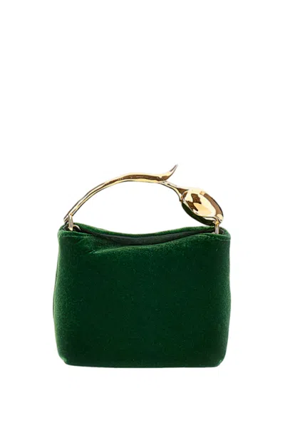 Erdem Green Bloom Clutch